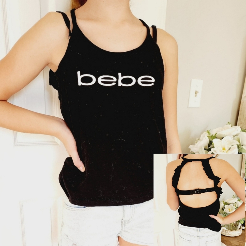 🛍 Bebe | Open Back Sleepwear Tank Top